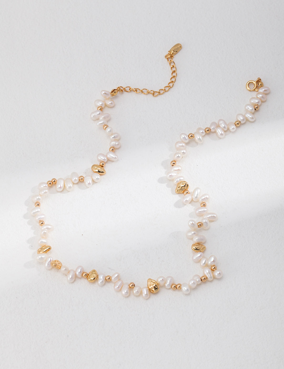 Topo Revive Natural Irregular Premium Pearl Necklace
