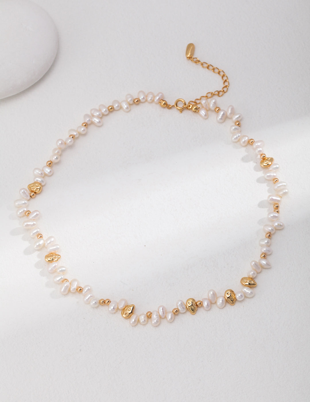 Topo Revive Natural Irregular Premium Pearl Necklace