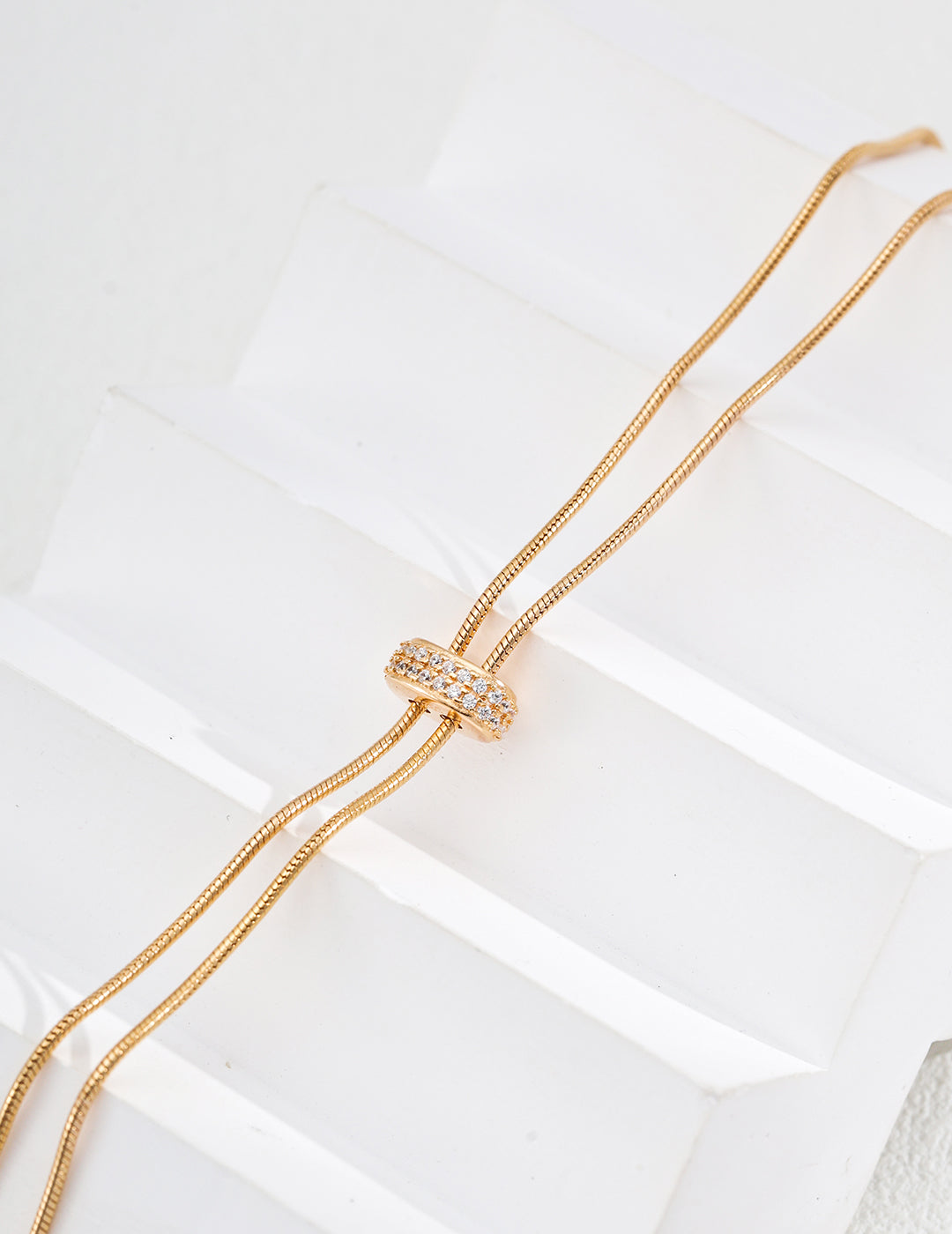  S925 Silver Vintage Zircon Necklace
