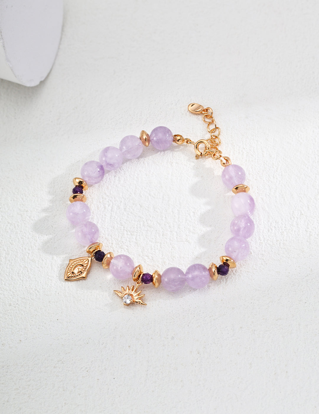 Topo Revive Celestial Amethyst Charm Bracelet