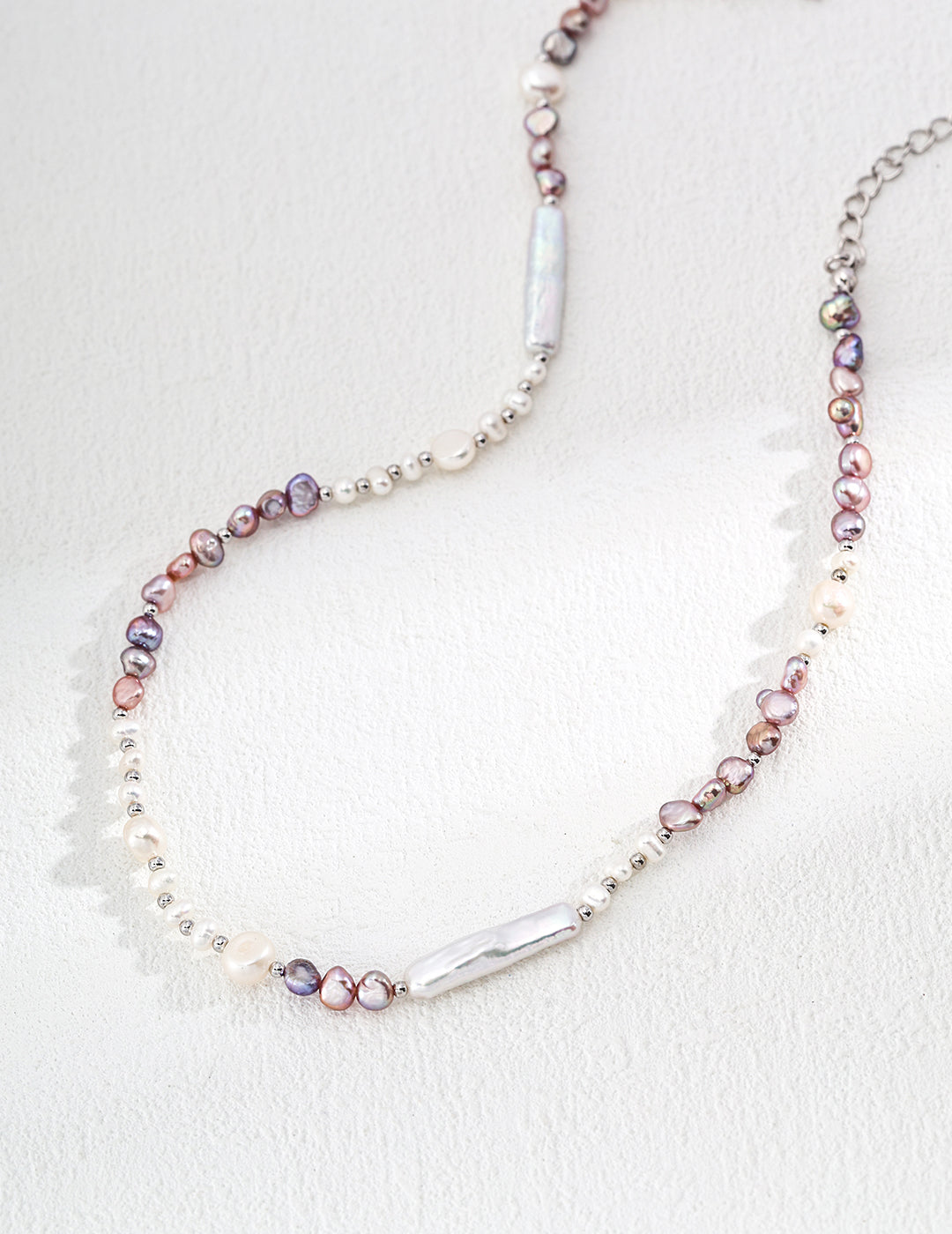 Topo Revive Iridescent Harmony Pearl Necklace