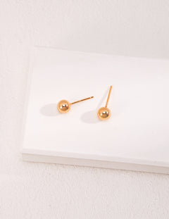 Topo Revive Detachable Two-Way Natural Rice Pearl Earrings Studs
