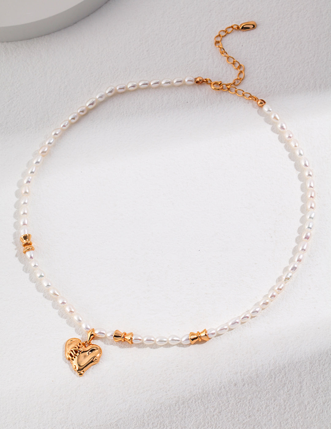 Topo Revive Heart of Elegance Pearl Necklace