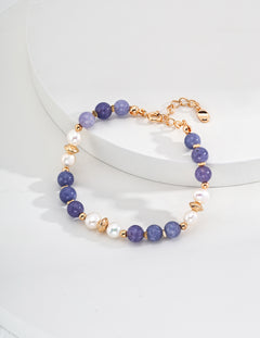 Topo Revive Pearl and Kunzite Energy Bracelet