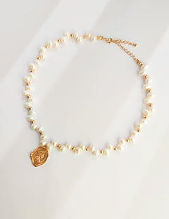 Topo Revive Queen's Ace Natural Pearl Necklace