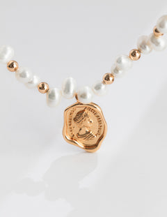 Topo Revive Queen's Ace Natural Pearl Necklace