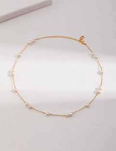 Topo Revive The Seventeen Natural Pearls Choker Necklace