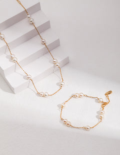 Topo Revive The Seventeen Natural Pearls Choker Necklace