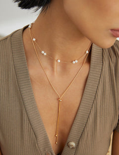 Topo Revive The Seventeen Natural Pearls Choker Necklace